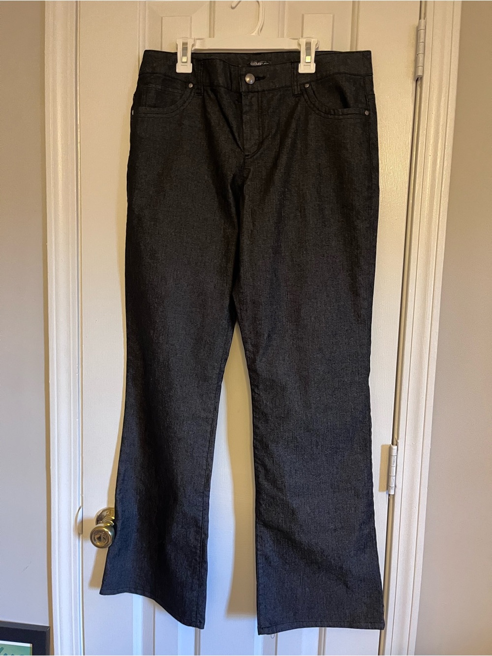 Claudia Ev Women's Grey Trousers Size 10